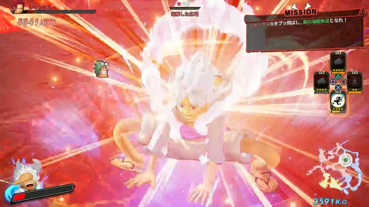 【海賊無双4】最強まで強化したギア5ニカで真の海賊無双をクリアしていく！【ONE PIECE Pirate Warriors 4】