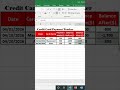 Credit Card Payment Tracker Formula in Excel | Easy EMI &amp; Balance Tracking