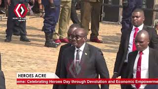 VP Mohadi arrival for the Heroes Day Celebrations