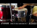 Sonor 503 series Steel snare Drum 14x5 5"
