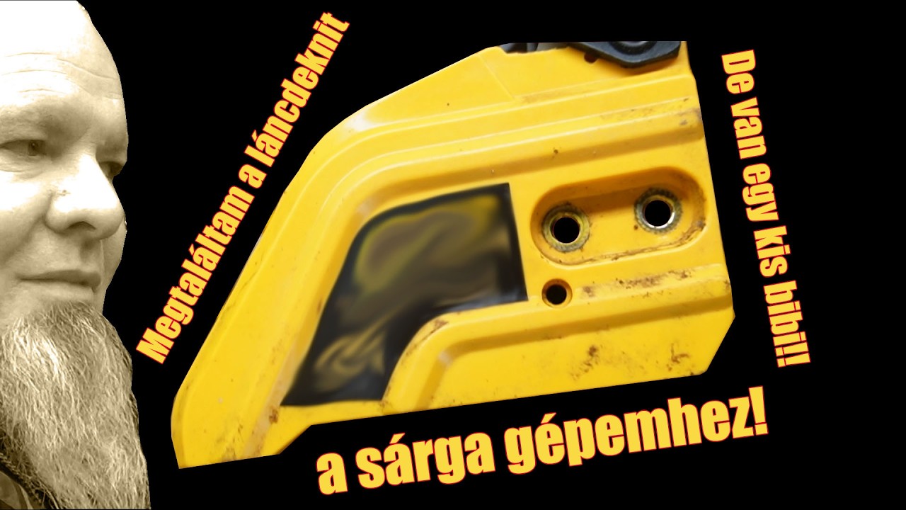 Megvan a sárga láncdekni,de van vele egy kis baj!