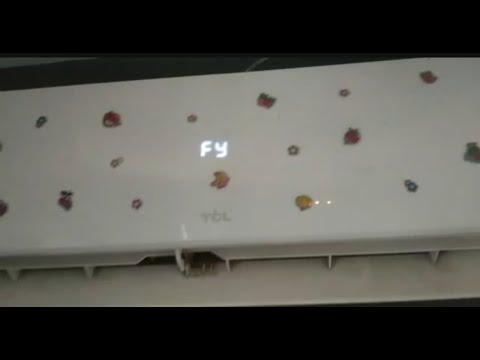 TCL DC INVETOR SPLIT AC E4 ,Fy EROOR CORD SOLVE KARE##airconditioner