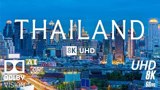 THAILAND 8K Video Ultra HD With Soft Piano Music - 60 FPS - 8K Nature Film