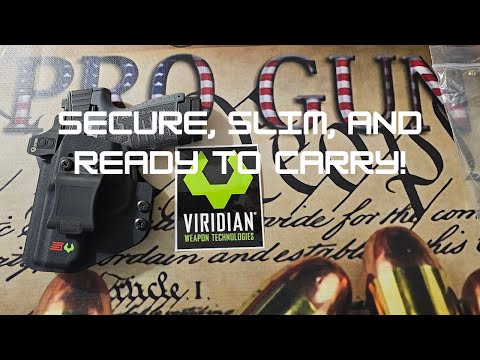 Viridian IWB Kydex Holster – Secure, Slim, and Ready to Carry!