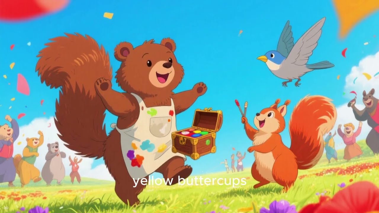 The Little Bear Who Painted the World