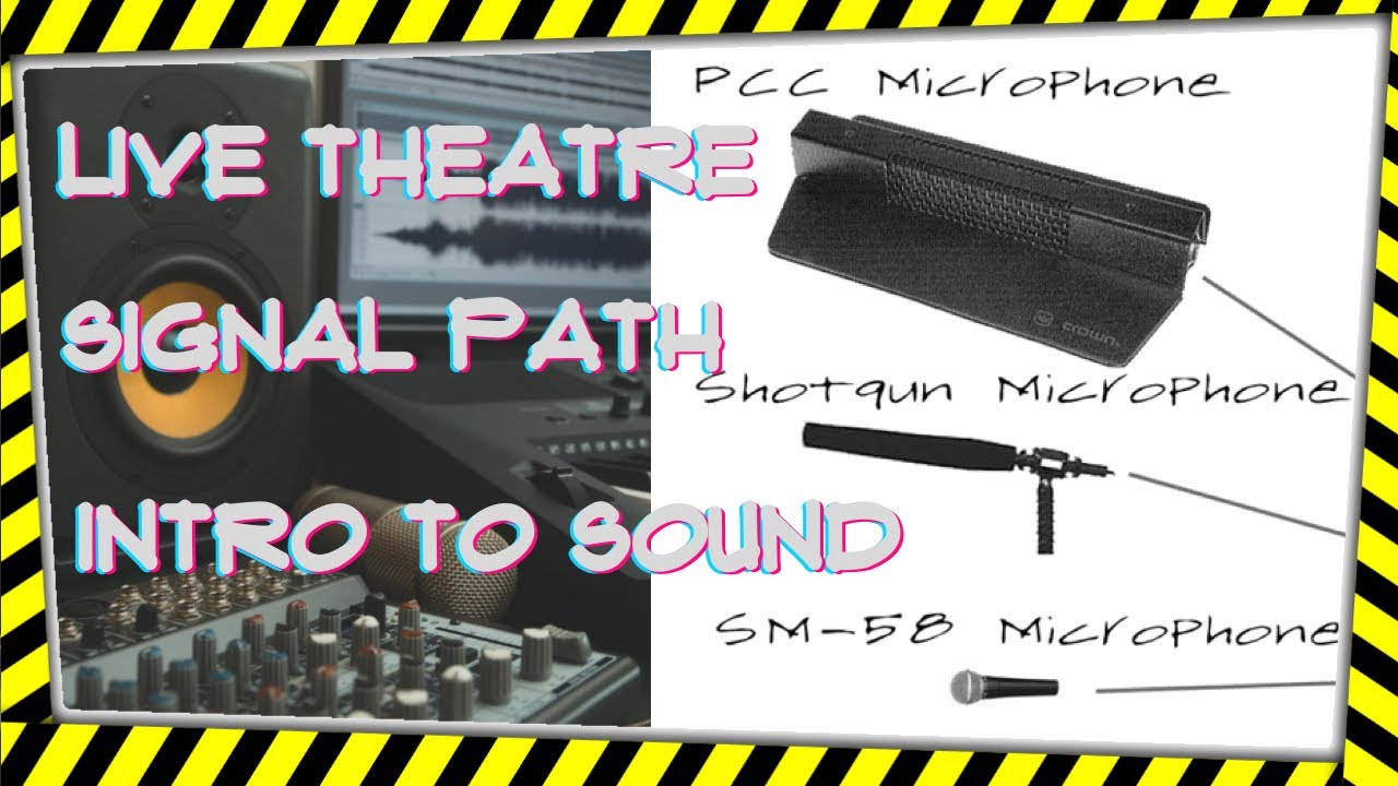 Theatre Sound Design Terminology, basic design and signal flow. Teaching sound. Ch2