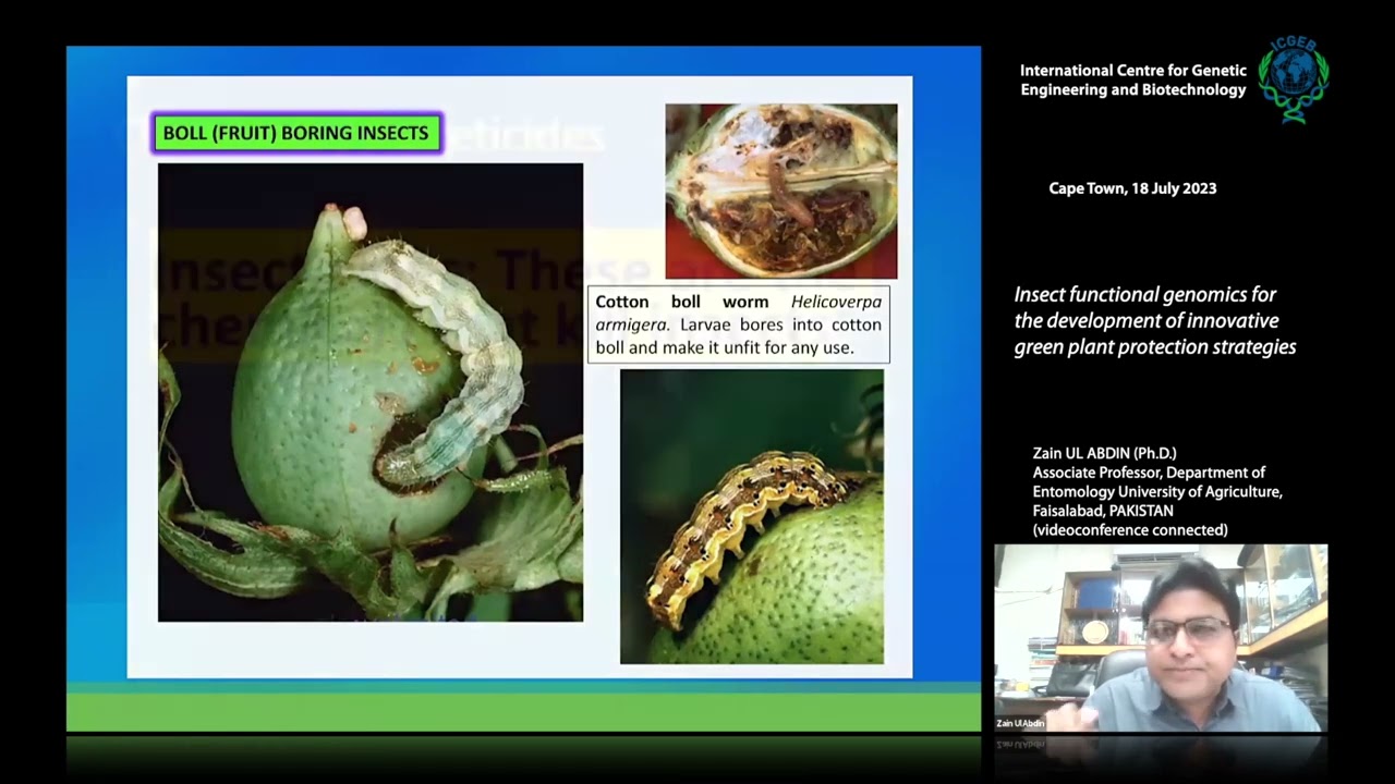 Z Abdin - Insect functional genomics for development of innovative green plant protection strategies
