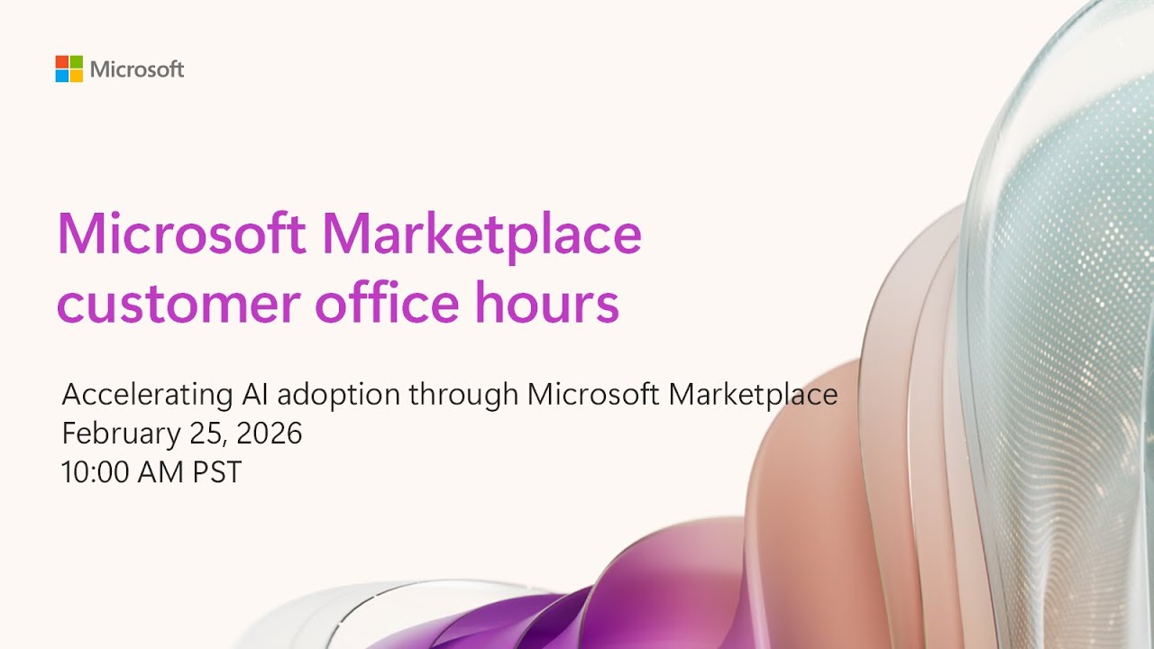 Accelerating AI adoption through Microsoft Marketplace
