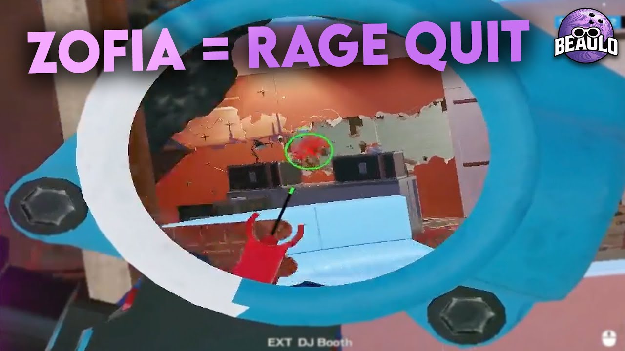 Play Zofia if you want your enemies to RAGE quit 😂 - Rainbow Six Siege ...