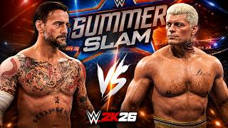 WWE Wrestling Brock Lesnar Vs Roman Reigns Vs John Cena Vs AJ Style #wwe #wwe2k26 #ps5 #gaming #raw