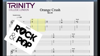 Orange Crush Trinity Initial Grade Guitar