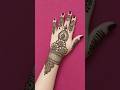 simple and easy full hand mehndi design latest mehndi design#mehndi #henna #viral #shorts