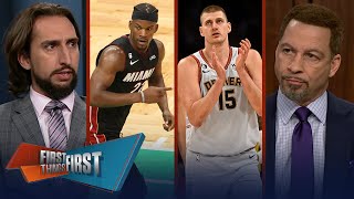 Heat enter NBA Finals as HUGE underdogs vs. Nuggets; Jokić favored to win MVP | FIRST THINGS FIRST