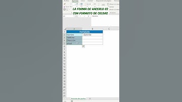 ¿Cómo poner dos  puntos al final de la celda en Excel?