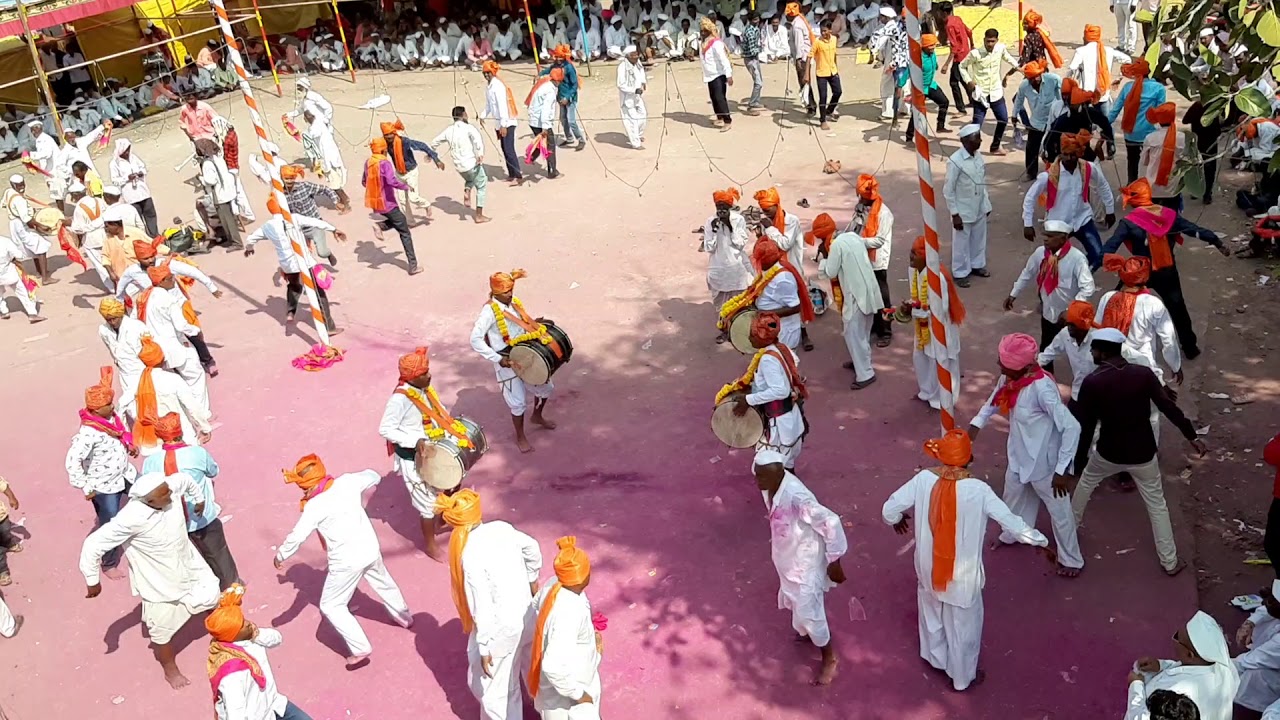 श्री संत सावता माळी गझी ढोल संघ माळेवाङी बोरगांव(1)