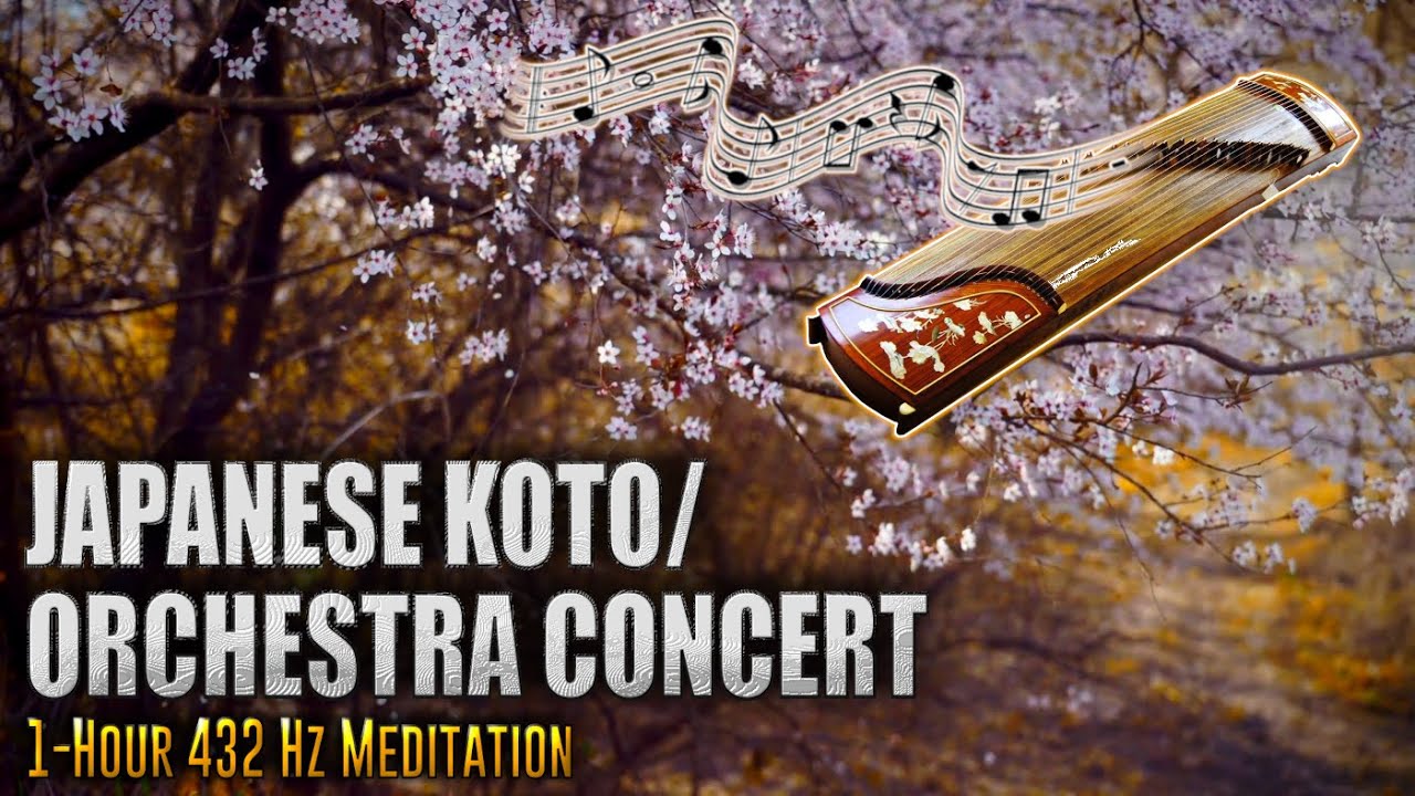 Japanese Zen Koto w/ Orchestra 432 Hz Meditation [8D Audio] - YouTube