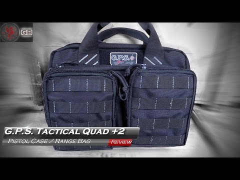 G.P.S. Tactical Quad +2 Pisol Case