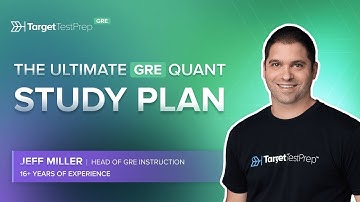 The Ultimate GRE Quant Study Plan by @TargetTestPrep Expert Jeff Miller
