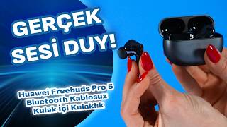 GERÇEK SESİ DUY! Huawei Freebuds Pro 5 Bluetooth Kablosuz Kulak İçi Kulaklık İnceleme screenshot 1