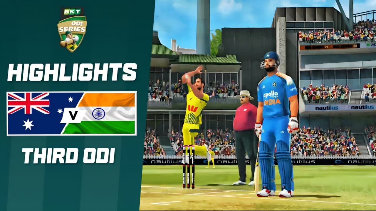 Real Cricket India vs Australia Highlight t20 Match 
