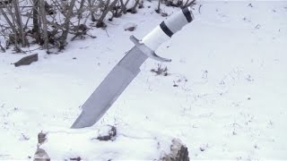 Predator Machete Vs. The Stump Of Truth