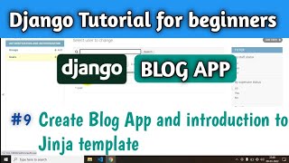 Create Blog App in django | Django Tutorial | Coding India