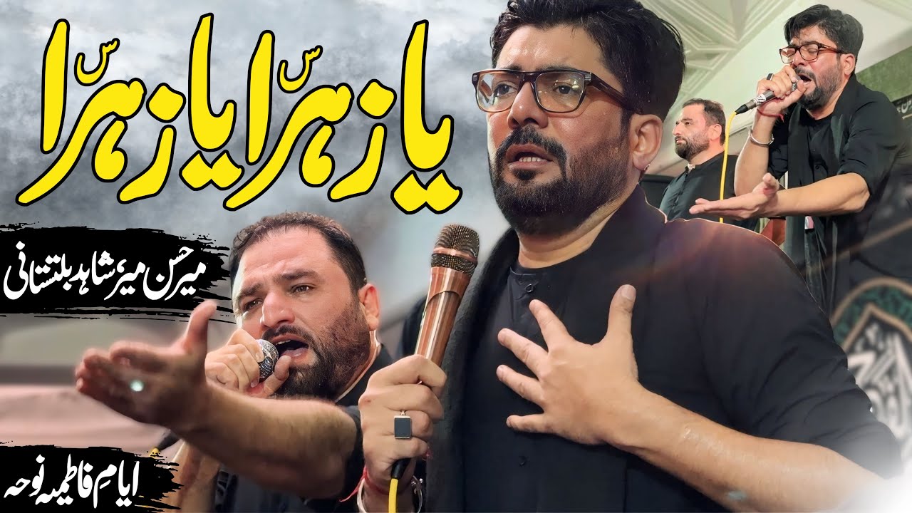 Ya Zahra sa | Mir Hasan Mir | Shahid Baltistani | Bibi Fatima Zahra Noha | Ayyam E Fatimiyah Noha