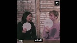 Tarjei Sandvik Moe & Kamalpreet Kaur Skitten Snø 7 Questions (English subs) screenshot 3