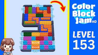 Color Block Jam Level 153 Solution Walkthrough