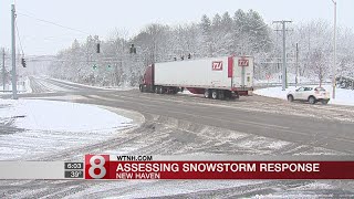 Assessing the response to Saturday's snowstorm