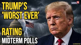 US MIDTERMS LIVE: 'WORST EVER?' Trump’s Approval Rating Hits Historic Low Ahead of Midterms