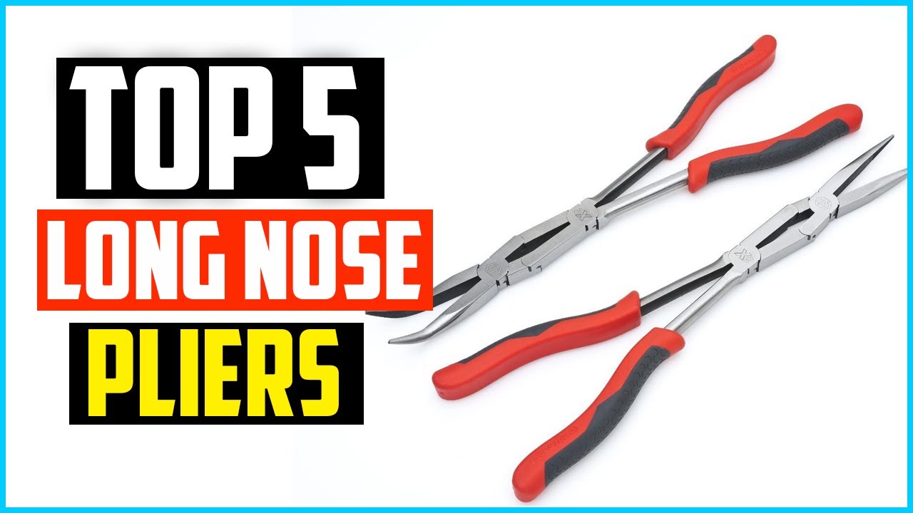 Siegen Long Nose Pliers Comfort Grip 200mm Long Nose Work Tools S0812