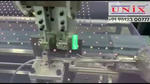 UNIX BRAND AUTOMATIC PEARL FIXING MACHINE | Pearl Attaching Machine | UNIX Moti Lagane Ki Machine
