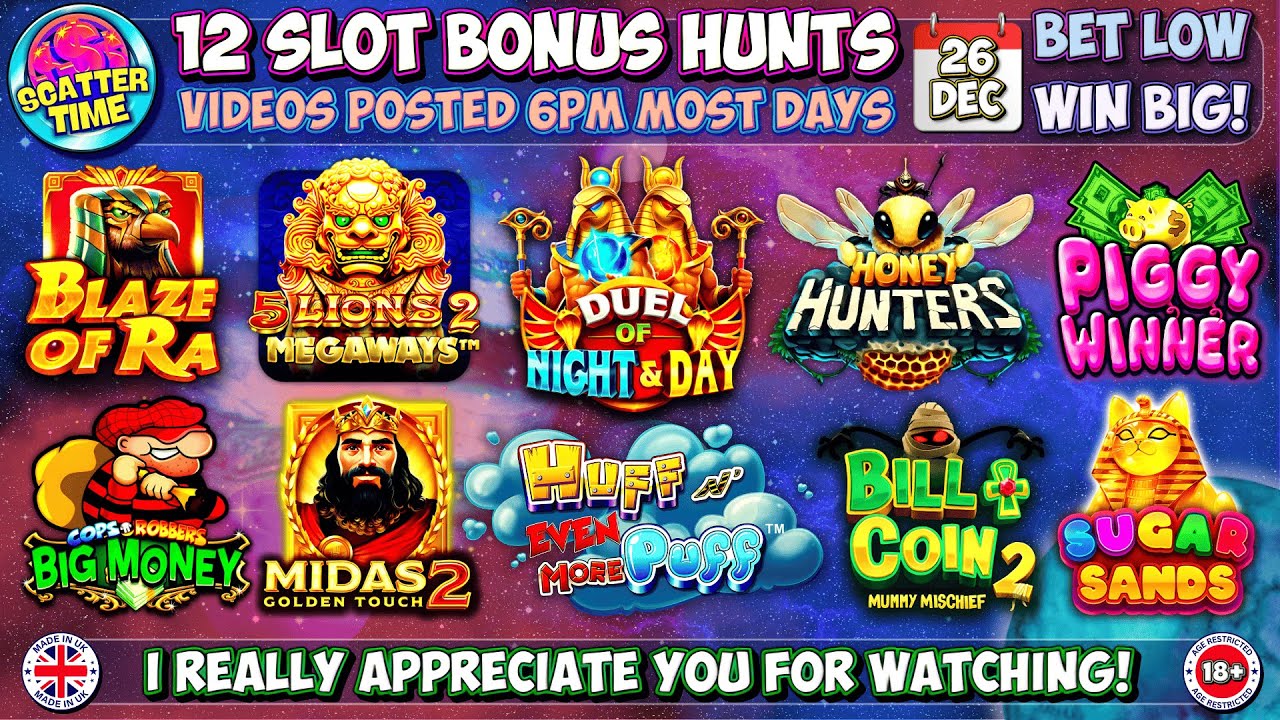 🎄BOXING DAY - 40p STAKE BONUS HUNT🎄26.12.25🎅