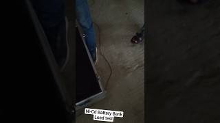 92 cell battery bank discharge test #battery #load #test #electrical #engineering