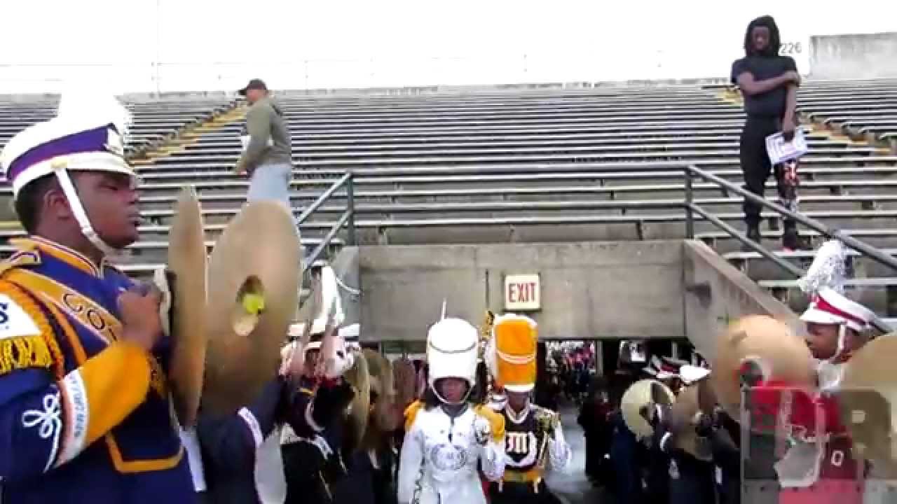 New Orleans High School All Star Band- Stadium Entrance 2014