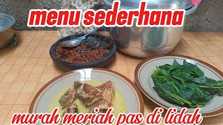 Petik daun pepaya lanjut di masak sederhana 