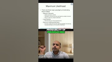 Maximum Likelihood Estimation: Key Features Explained #shorts #data #reels #code #viral #datascience