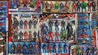 Unboxing and Asmr Avengers Toys from a Mystery Cardboard Box!