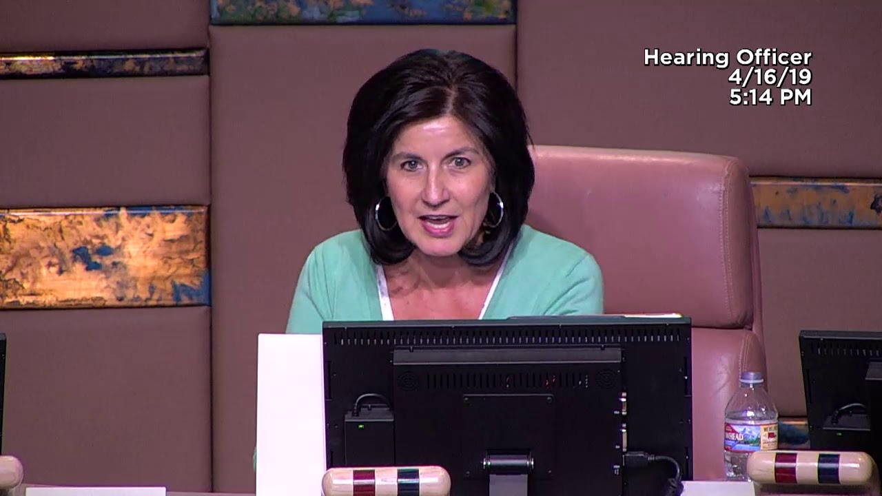 Hearing Officer April 16 2019 YouTube