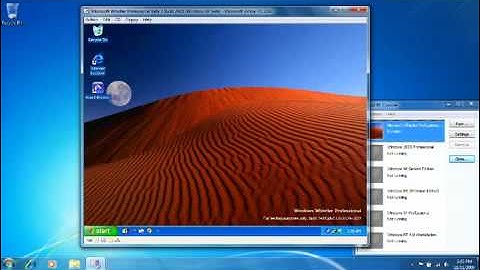 Microsoft Whistler Professional Beta 2 Build 2428 In Virtual PC 2007