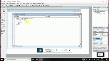 Number Print Program in Visual Basic 6.0 in Bengali