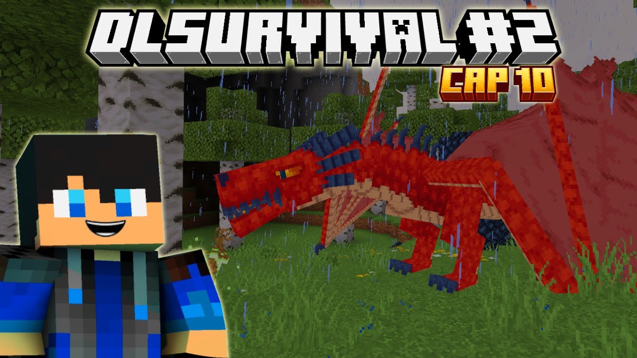 Dragon Domesticado || DLSurvival || Cap 10 || Serie con el Addon DLCraft