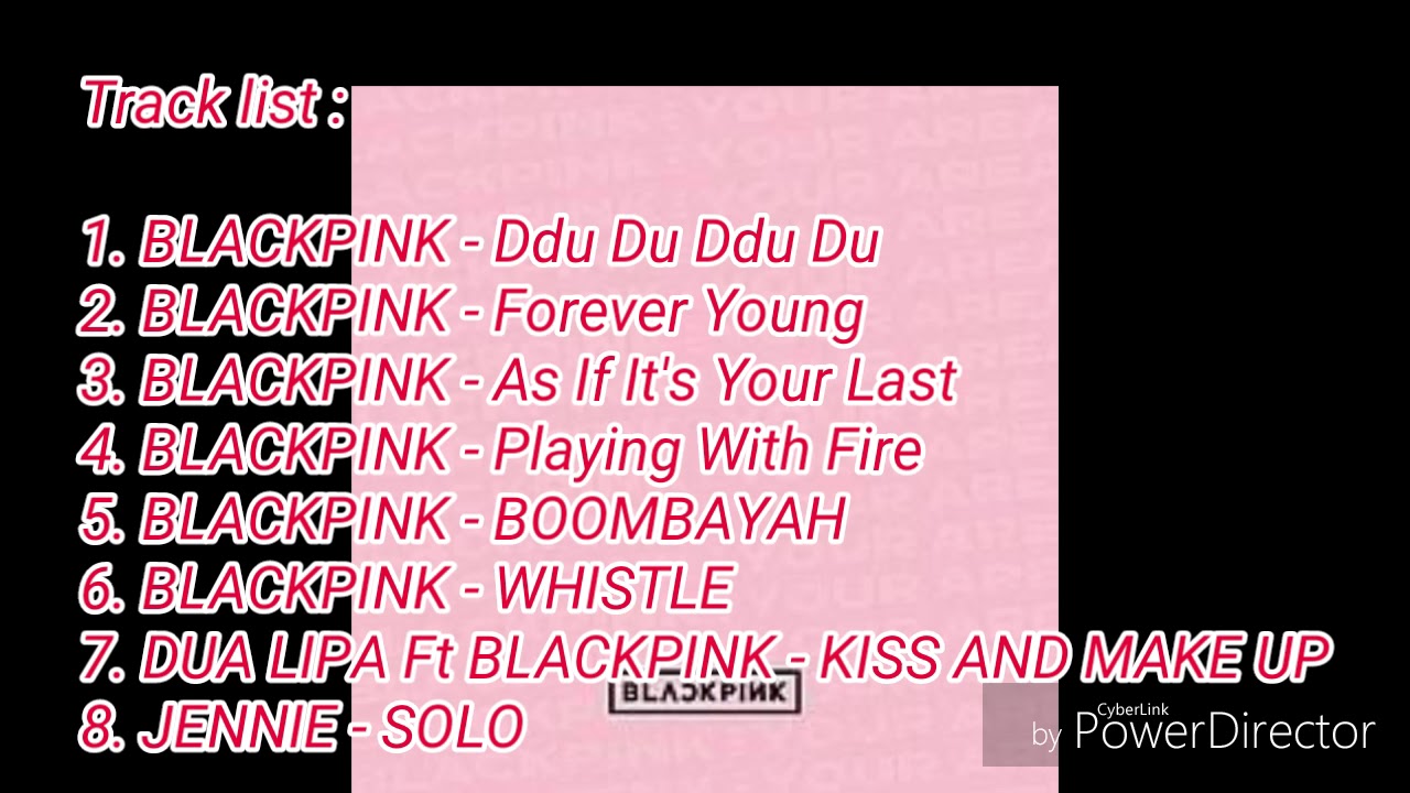 KUMPULAN LAGU HITS BLACKPINK PART 1 YouTube