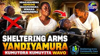 NDAKARAMBWA NEMRUME NDASUNUNGUKA MWANA ANEHUREMA  SHELTERING ARMS YANDIYAMURA KUMUTORA KUMUYITA WAVO