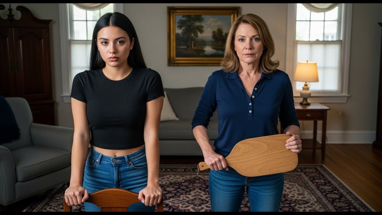 The Hidden Report Card with firm Paddle (Story) | Parental punishment | Paddling