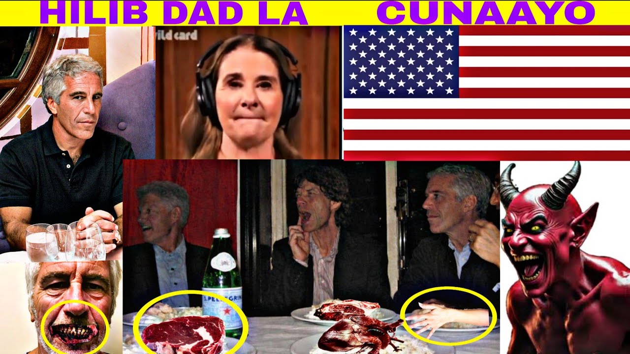 EPSTEIN & SAAXIIBADII OO HILIB DAD CUNAYA,BILGATES NAAGTIISA MXY KU ARAGTAY GURIGA EPSTEN,BILGATES O