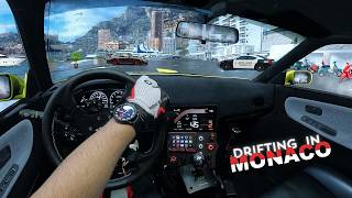 Drifting in Monaco! | Assetto Corsa | Triple Screens | Fanatec CS DD+ by Project Sim Racing 28,436 views 2 months ago 10 minutes, 19 seconds