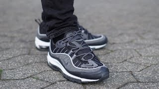 On-Feet: Nike Air Max 98 Black 