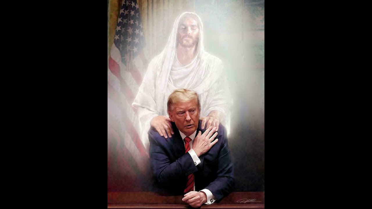 Дональд Трамп выставил на аукцион картину, написанную в спешке, с изображением Иисуса из Назарета...